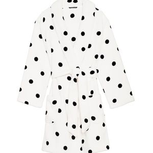 Victoria Secret Short Cozy Robe Size M/L NWT